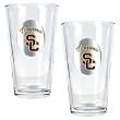 USC Trojans NCAA 2pc Pint Ale Glass Set USC Trojans NCAA 2pc Pint Ale Glass Set