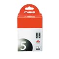 Canon 2-pk. Ink Cartridge - Black (PGI-5BK)