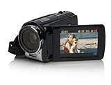 Medion Life P47005 HD Camcorder (SD-Kartenslots, 5-fach optisher Zoom, 7,62 cm Display, HDMI Kabel, USB 2.0) schwarz/silber