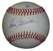 Tom Grieve Autographed ROLB Baseball, Texas Rangers, New York Mets, St. Louis Cardinals, Proof Photo