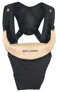 Maclaren Baby Carrier, Black and Champagne