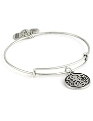 Alex and Ani Bangle Bar "Path of Life" Russian-Silver Expandable Bracelet