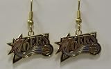 NBA Dangling Earrings - Philadelphia 76ers Logo