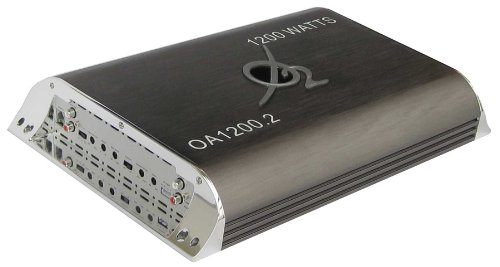 O2 OA1200.2 2 Channel Amplifier, 1200 Watts (Oxygen Audio OA-1200.2)