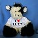 Search : Plush Stuffed Cow (Lazy Daisy) toy with I Love Lucy t-shirt