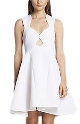 Sexy V-neck Acrylic/Polyester Sleeveless General Print Summer Backless Cutout Open-Back Short Party Dress/Mini Dress 