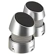 IHOME iHM79SC Rechargeable Mini Speakers (Silver) ~ iHome