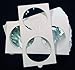 25 2.5x2.5 Self-Adheasive Cardboard Coin Holders for Large Crowns