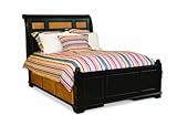 Queen Sleigh Bed - CLOSEOUT by Hooker Furniture - Ebony Finish (1002-91220) ....