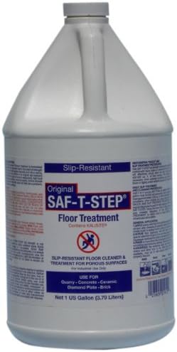 Dynamic Research Company STS128 SAF T STEP Slip Resistant Floor Treatment and Cleaner for Porous Floors
