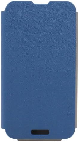 Arevo Lg Optimus G Pro Slim Flip Cover Pu Leather Case with Magnetic Closure and Card Slot for Lg-f240 (Navy)