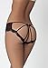 Oh Là Là Chéri Women's Cage Panty, Red/Black, Large/X-Large