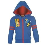 Fireman Sam Zip Hoody Infants Blue 3-4 Yrs