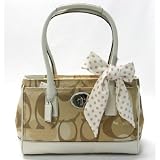 AUTHENTIC COACH HAMPTONS OPTIC MADELINE TOTE 11820 (Optic/White)