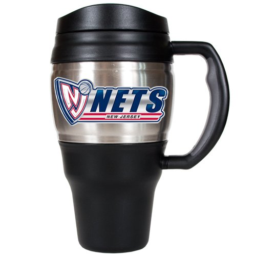 New Jersey Nets - NBA 20oz Travel Mug (Quantity of 1)