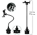 G-Cord Extra Long Arm Adjustable Automobile Cup Holder Mount (Black)