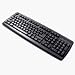 PC Hardware : 107KEY PS2 KB858B Entry Level Keyboard Blk with pwr Sleep Wake