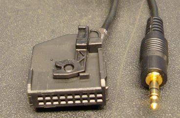 Mercedes 3.5mm Aux Adapter Cable for Ipod Mp3 18-pin Connector Aux for Vw/audi Rns-2