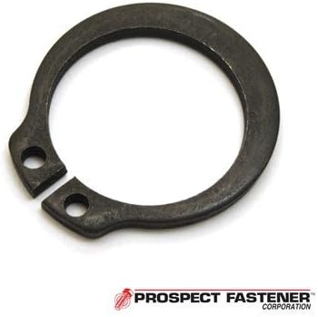 Rotor Clip SHR-112ST PA 1.125 in. Dia. External Heavy Duty Ring44.093 in. Thick Carbon Steel Black Phosphatepack - 10 Pieces