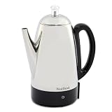West Bend 54159 Classic Stainless-Steel 12-Cup Percolator