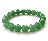 10mm Green Jade Beads Tibetan Buddhist Mala Bracelet