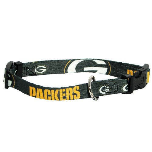 Hunter MFG Green Bay Packers Dog Collar, Large