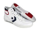 Search : CONVERSE Fastbreak Hi White Blue Leather Sneakers