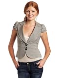 Deals  XOXO Juniors Short Sleeve Career Jacket