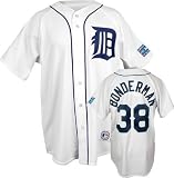 Jeremy Bonderman Detroit Tigers 2006 World Series Youth Home White MLB Replica Jersey