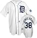 Jeremy Bonderman Detroit Tigers 2006 World Series Youth Home White MLB Replica Jersey - Large (14-16)