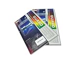 Ultra Clear Protective LCD Screen Protector 2 PACK - Customizable for Displays Up to 4 Inches