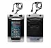 EXTREMEWORLD Dry Bag TPU Waterproof Case Bag for Outdoor Sports for Smart Phone Apple iPhone 6S, 6, 6S Plus, SE, 5S, Cellphone, S6 Note 7 5, HTC LG Sony - Black (4.7