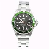 FAVORITEフェヴァリット ダイバーベゼル メンズウォッチ FAVORITE-1003-GR