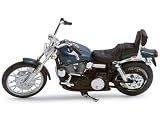 Review Maisto  / Diecast Model Harley Davidson Wide Glide FXWG (1980) (1:18 scale by Maisto) in Dark Green
