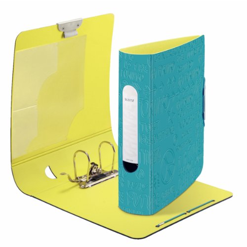 Imagen principal de Leitz 10290061 - Archivador de anillas 80 mm 180° A4 , color  azul