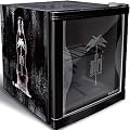 Husky Cool Cube Afri Cola Design Minik�hlschrank Glast�rk�hlschrank 50 Liter Nutzinhalt Doppeltes Sicherheitsglas T�ranschlag wechselbar 50x43,5x47cm