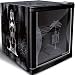 Husky Cool Cube Afri Cola Design Minikühlschrank Glastürkühlschrank 50 Liter Nutzinhalt Doppeltes Sicherheitsglas Türanschlag wechselbar 50x43,5x47cm