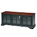 Kitchen & Housewares : Blaisdell TV Console - Black/ Cherry (62