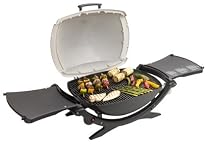 Weber Q 200 Portable Propane Grill, Silver Series