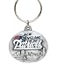 NFL Team Design Key Ring - New England Patriots