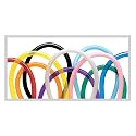 Qualatex 160Q Assorted Tying Balloons - 100 Per Bag - Standard Colors