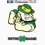 Notre Dame Fighting Irish Official Logo 11x17 Ultra Decal Window Cling