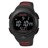 Body Glove Men's 70015 Kurv Digital Black and Orange Watch