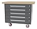 Greene MG-250.L MG-Series Five Drawers 32"W x 21"D x 5.25"H Laminate Top, 34" Height, 24" Width, 38" Length