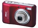 Nikon Coolpix L20 Digital Camera - Deep Red (10MP, 3.6x Optical Zoom) 3.0 inch LCD