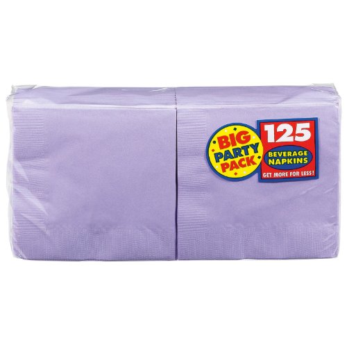 Lavender Big Party Pack - Beverage Napkins