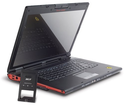 Acer Ferrari 5005WLHi 15.4 Zoll WSXGA Notebook (AMD Turion 64 X2 TL-60, 2GHz, 2GB RAM, 160GB HDD, HD DVD-ROM, ATI Mobility Radeon X1600, XP Prof)