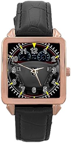 Rebble Hyundai Equus Rose Gold Leather Watch