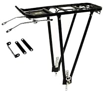 Ventura FP Adjustable Black Alloy Pannier Rack