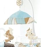 Scribbles Blue Musical Mobile